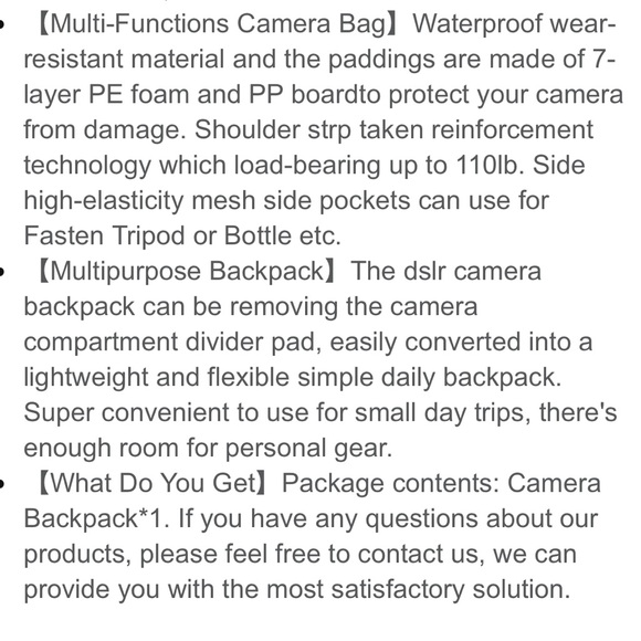 Small‎ Camera Backpack - Picture 12 of 13